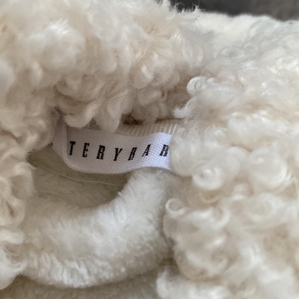 Pottery Barn Teddy faux fur trim robe - Picture 5 of 6